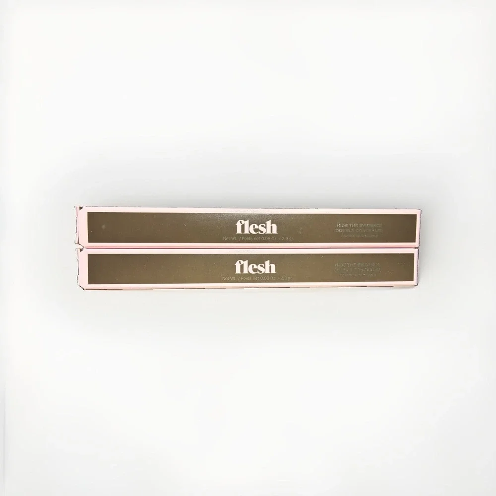 2 Pack Flesh Beauty By Revlon Hide The Evidence Double Concealer - Peachy Beige